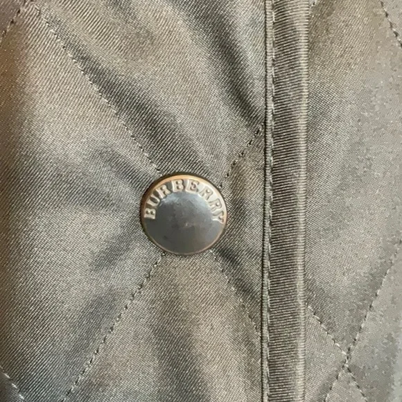 Burberry Constance Quilted Jacket Black Medium Regular Vintage Check - Picture 2 of 15